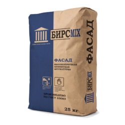 Штукатурная смесь ФАСАД, БИРСMIX, 25 кг/60