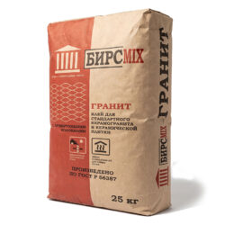 Клей плиточный ГРАНИТ, БИРСMIX, 25 кг/60
