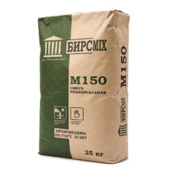 Смесь цементно-песчаная М-150 БИРСMIX ГОСТ, 25 кг/60